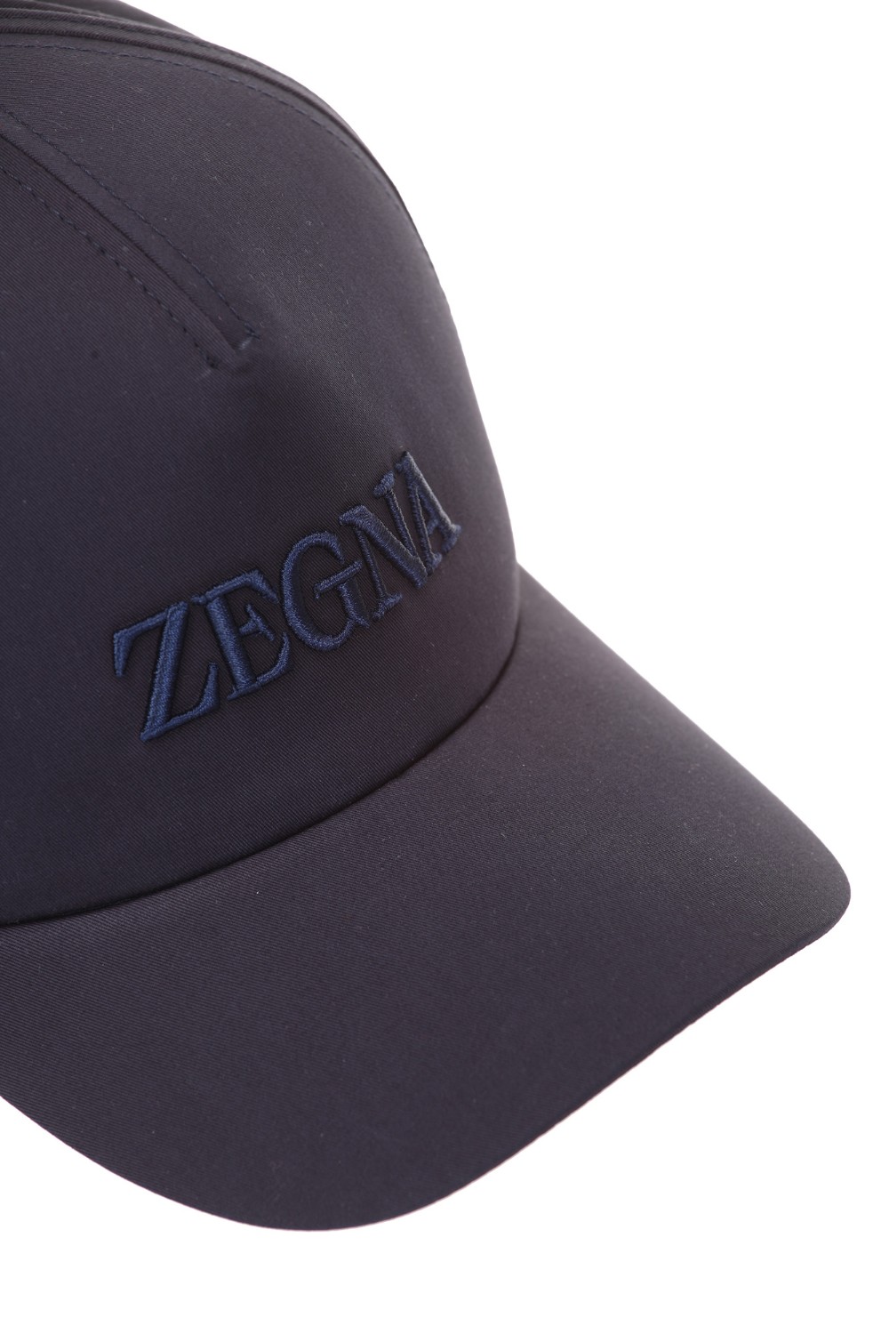 shop ZEGNA  Cappello: Zegna cappello con logo.
Composizione: 97% Cotone 3% Elastan.
Fabbricato in Italia.. Z4I05H B4F-BL1 number 4981739